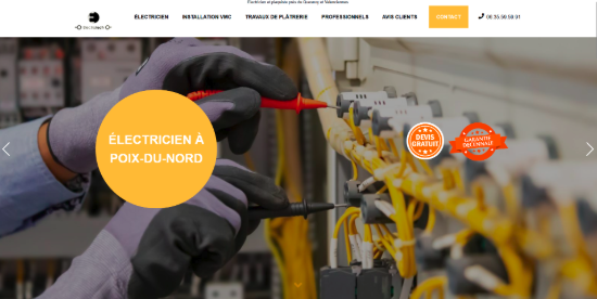 Entreprise d'électricité près du Quesnoy