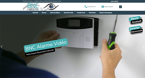 Installateur alarme et vidéosurveillance à Boulogne-sur-Mer